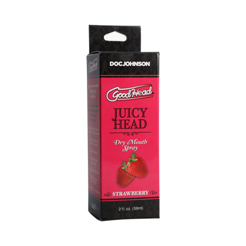 Doc Johnson Juicy Head Mundtrockenheitsspray Erdbeere 2 fl.oz
